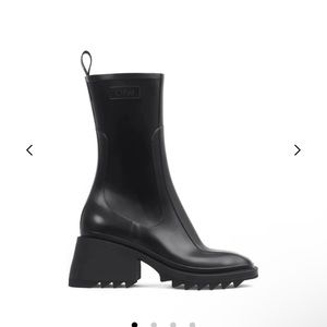 Chloe Betty PVC Rain Boots with Box 1 Dustbag